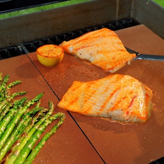 Alto Fresh Premium Large Copper Grill And Bake Mats (Set of 4)