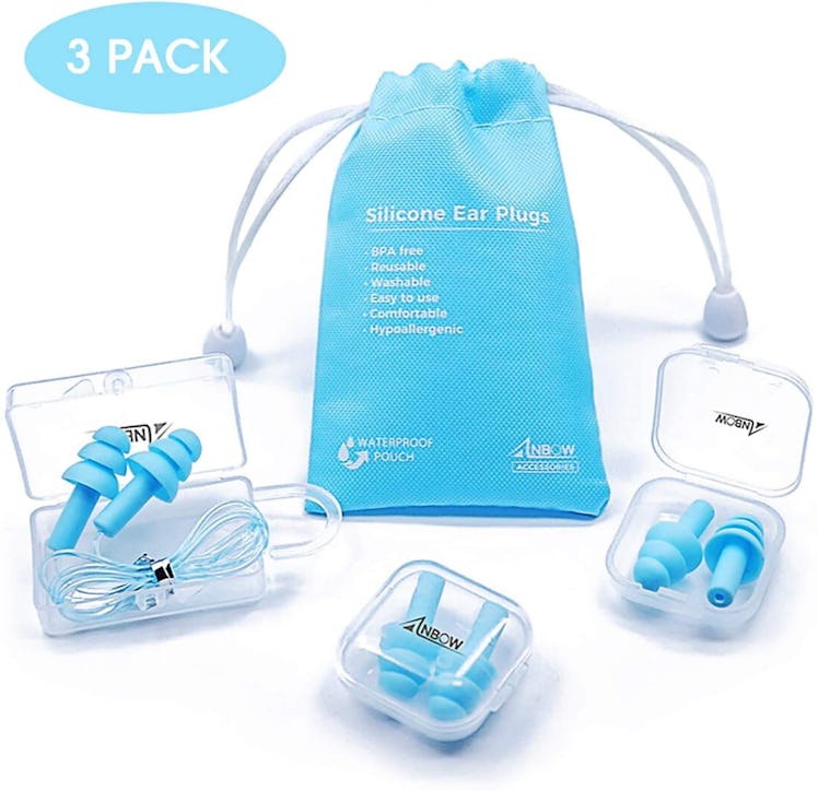 ANBOW Silicone Ear Plugs (3 pairs)