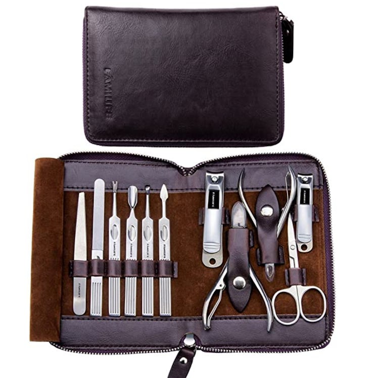 FAMILIFE  Stainless Steel Manicure Set (11 Pieces)