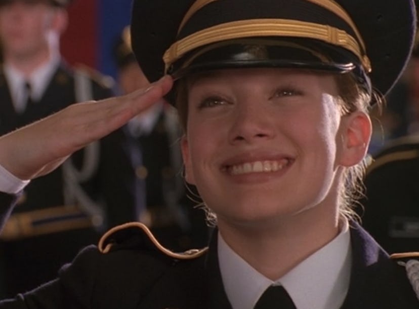 Hilary Duff in 'Cadet Kelly' Disney Channel Original Movie
