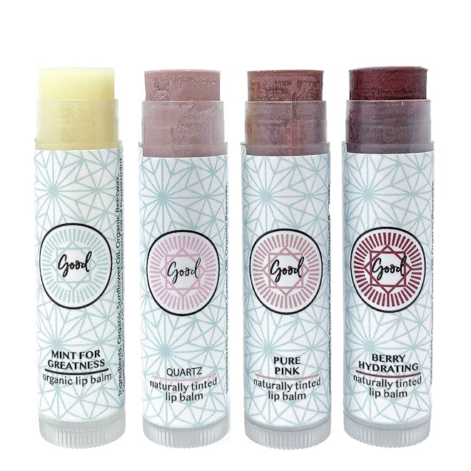 Good Behind The Glam Tinted Lip Balm Set (4-Pack)