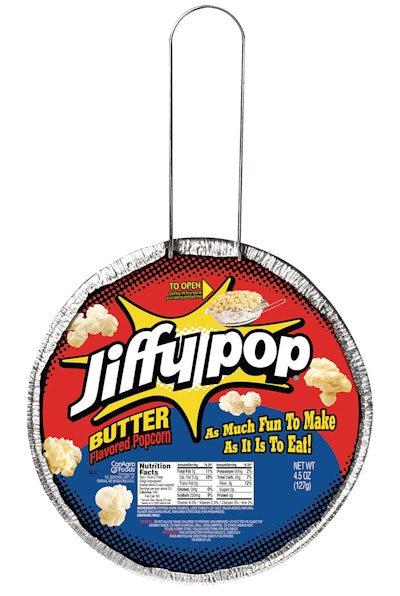 Jiffy Pop Butter Popping Pan Popcorn, 4 Pack