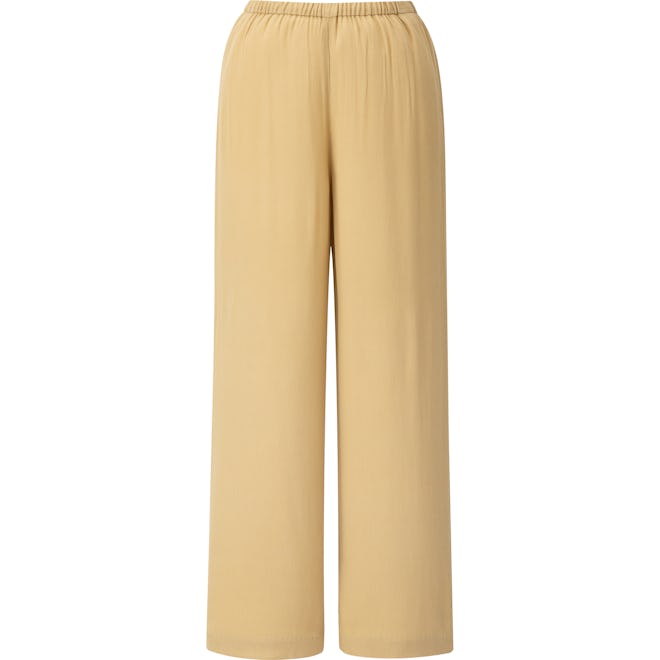 Rayon Wide Ankle Pants