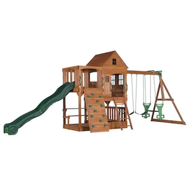 Backyard Discovery Pacific View Residential Wood Playset