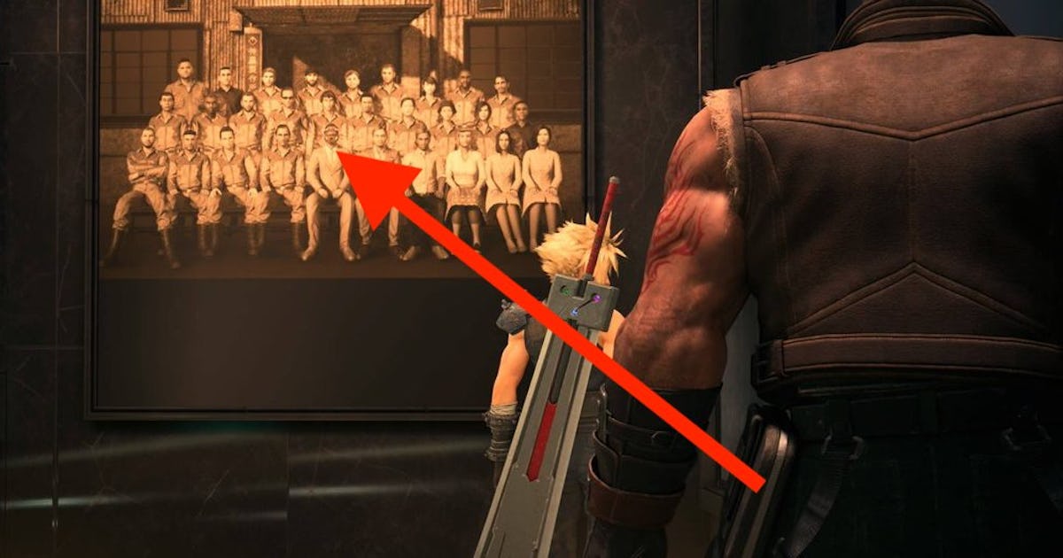 Ff7 Remake Shinra Easter Egg Reveals Secret Ties To Final Fantasy 10