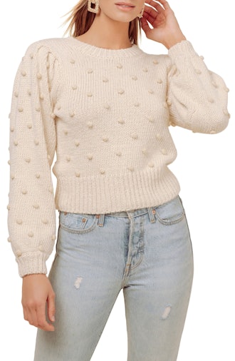 Aidy Pompom Dot Sweater