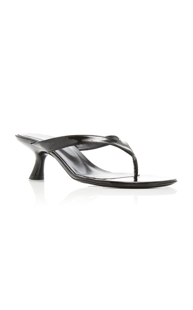 Simon Miller Beep Leather Thong Sandals