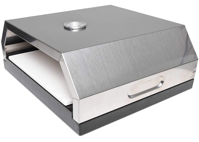 Zenvida Grill Top Pizza Oven with Stone