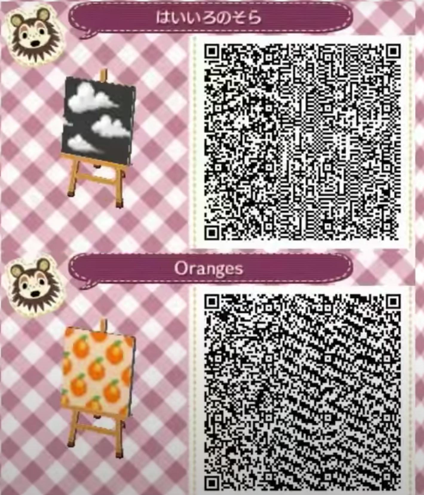 |нoυѕe oғ jaѕмιn| ’Animal Crossing: New Horizons’ designs: 20 QR codes for wallpaper and art
