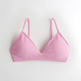 Gilly Hicks Seamless Triangle Bralette with Removable Pads