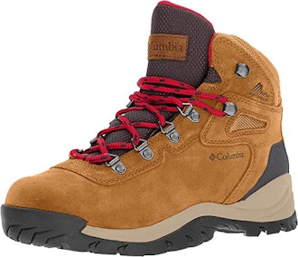 If you're heading on a hike, consider wearing these waterproof Columbia boots.