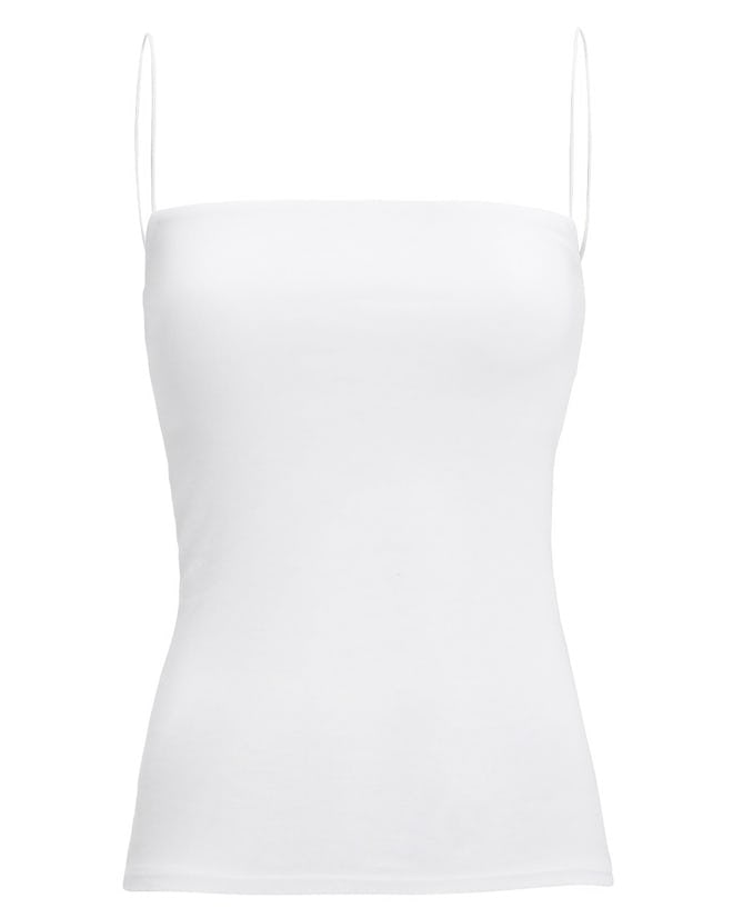 Essential Strappy White Tank