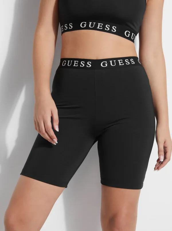 guess biker shorts