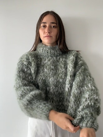 Isabella Sweater in Fern