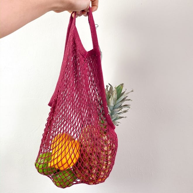 Eco Reusable String Tote Woven Net Bag