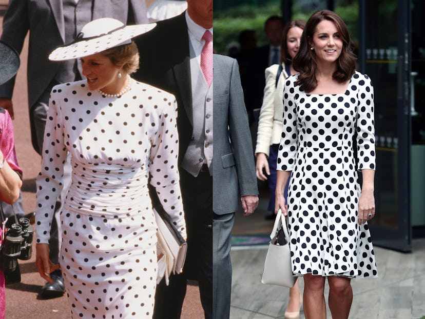 Here's every time Kate Middleton channeled Princess Diana with her style.