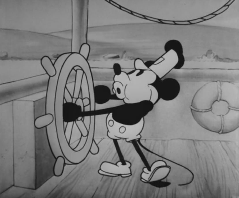 'Steamboat Willie; was the first animated short to include Mickey Mouse.