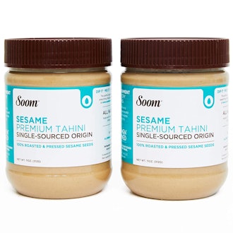 Soom Foods Pure Ground Sesame Tahini (2 Pack)