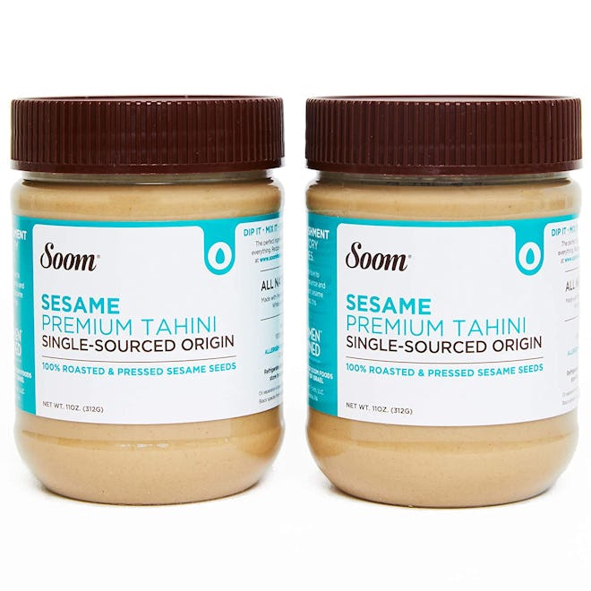 Soom Foods Pure Ground Sesame Tahini (2 Pack)