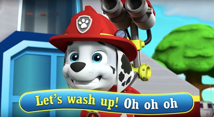 'PAW Patrol' has a new hand-washing song that's sure to get your kids excited about staying clean.