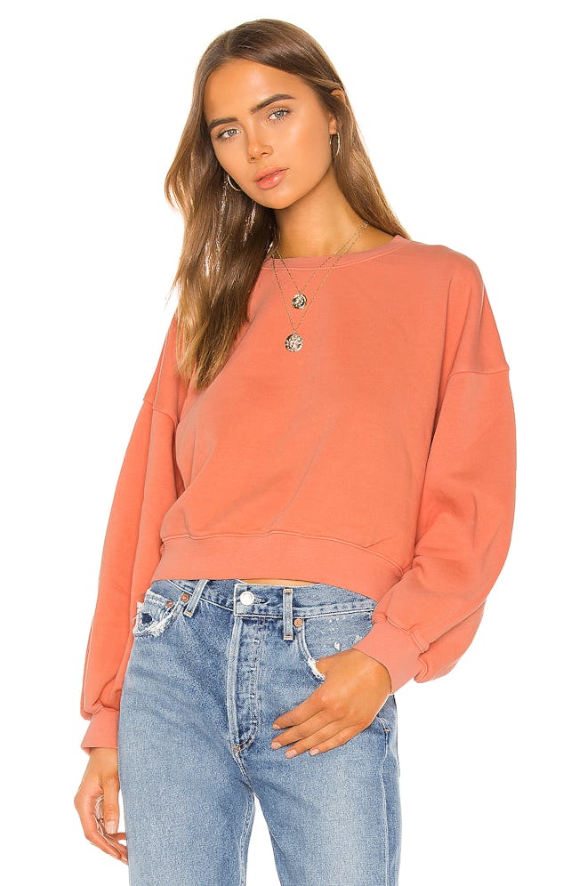 Balloon Sleeve Sweatshirt