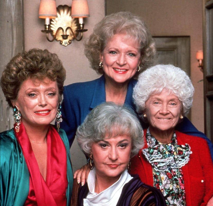 The cast of the Golden Girls