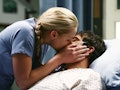 Grey's Anatomy Izzie & Denny Kiss