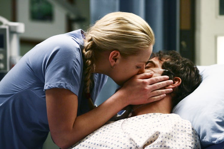 Grey's Anatomy Izzie & Denny Kiss