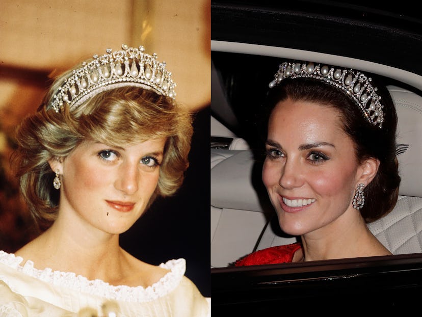 Here's every time Kate Middleton channeled Princess Diana with her style.