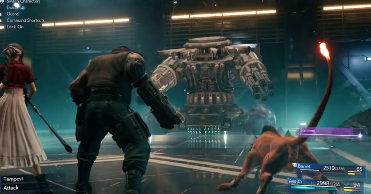 Final Fantasy 7 Remake The Arsenal Weakness And Boss Fight Strategies