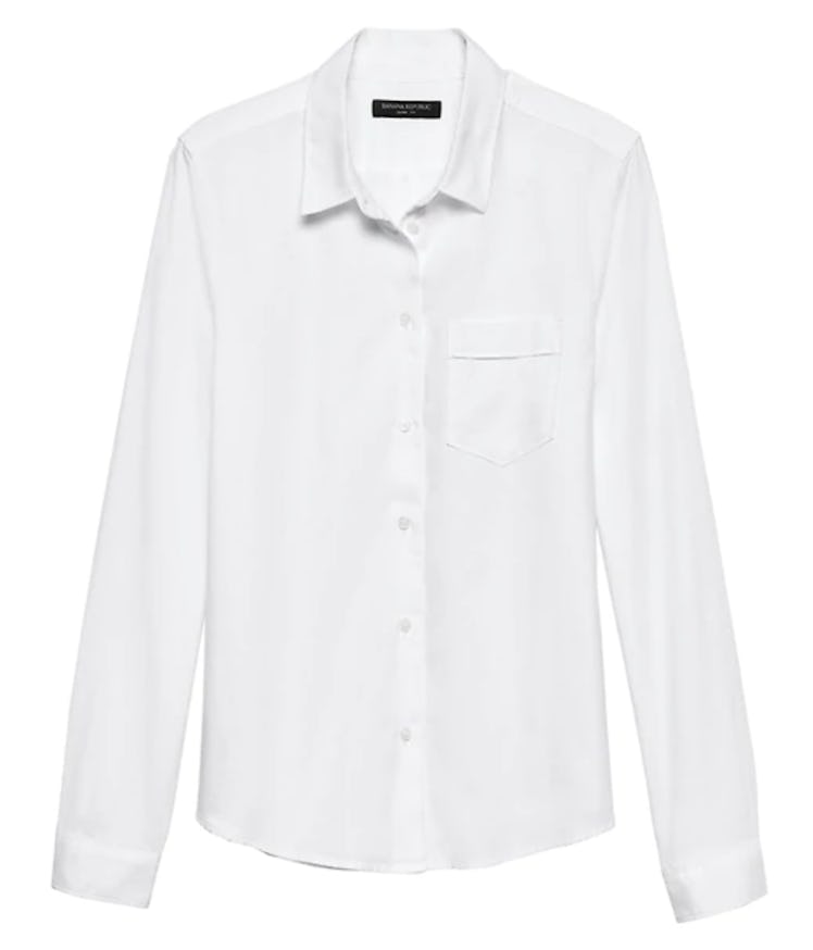 Banana Republic Quinn Straight-Fit Oxford Shirt