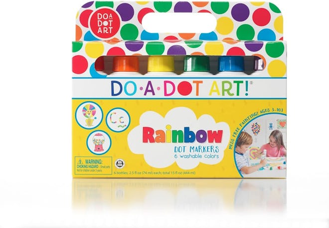 Do A Dot Art! Rainbow Washable Paint Markers (6-Pack)