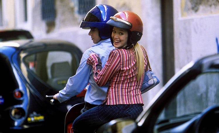 lizzie McGuire struck up a romance with Paolo in 'The Lizzie McGuire Movie.'