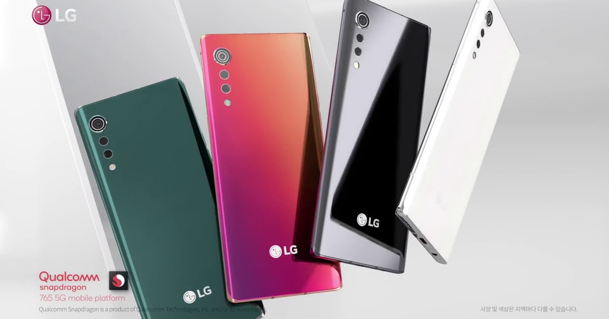LG's new Velvet phone and raindrop camera won't save LG