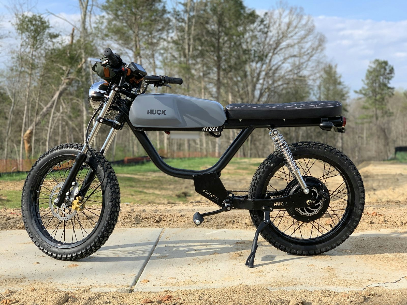 huck electric moped