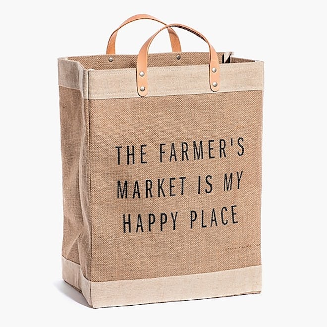 Apolis The Farmer's Market Is My Happy Place Market Bag