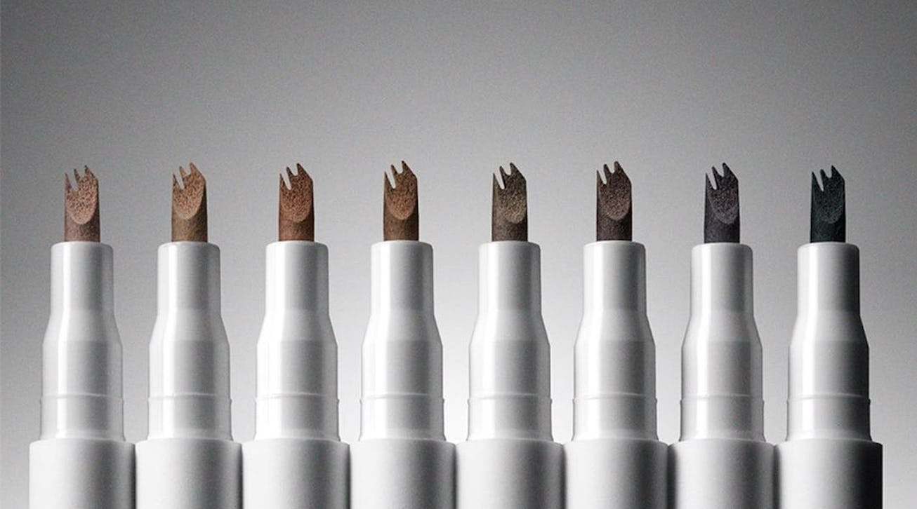 Milk Makeup Kush Triple Brow Pens in all shade ranges.