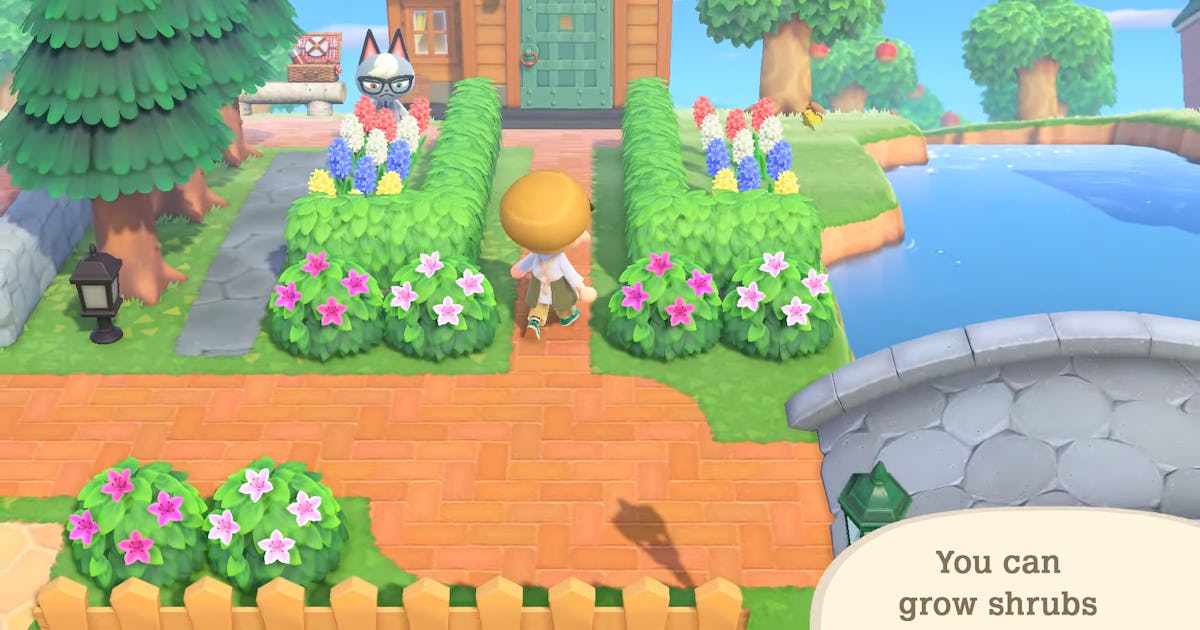 Great acnh farm design ideas 'Animal Crossing: New Horizons' is about to get a new garden shop and