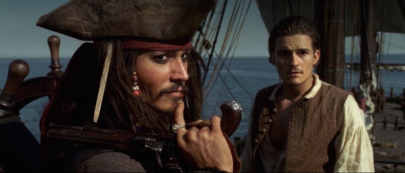 All of the 'Pirates of the Caribbean' movies are on Disney+