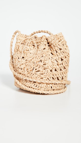 Hat Attack Woven Pouch Crossbody
