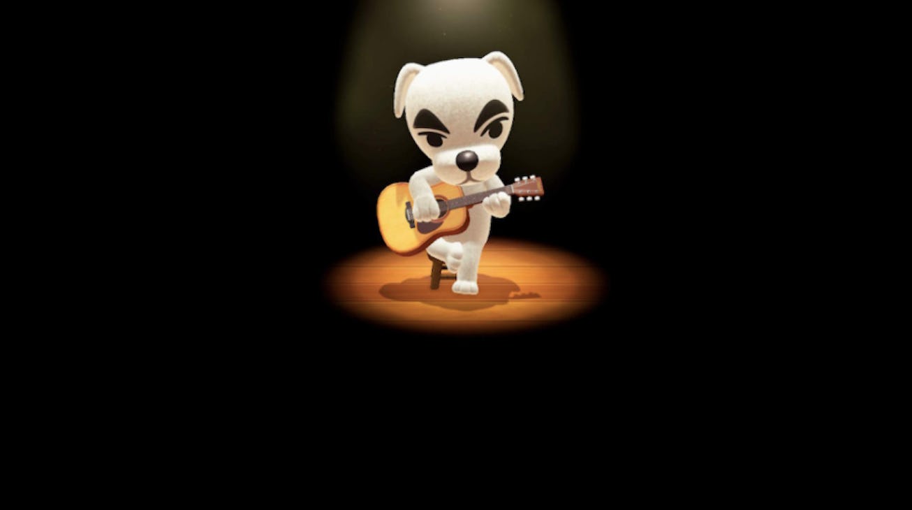 K.K. Slider in Animal Crossing: New Horizons