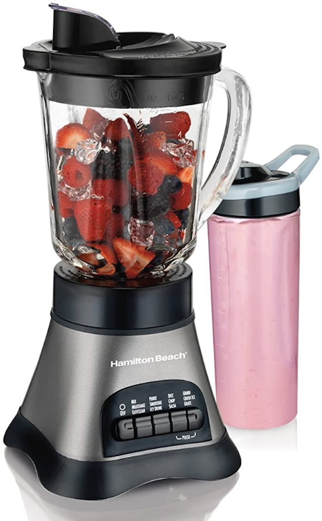 Hamilton Beach Wave Crusher Blender With Travel Jar