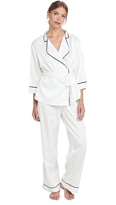 Wren Kimono & Trouser Pajama Set