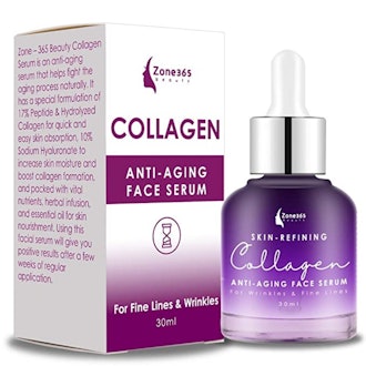 Zone 365 Collagen Face Serum With Peptides & Hyaluronic Acid