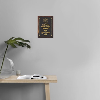 Custom Engraved Award Plaque