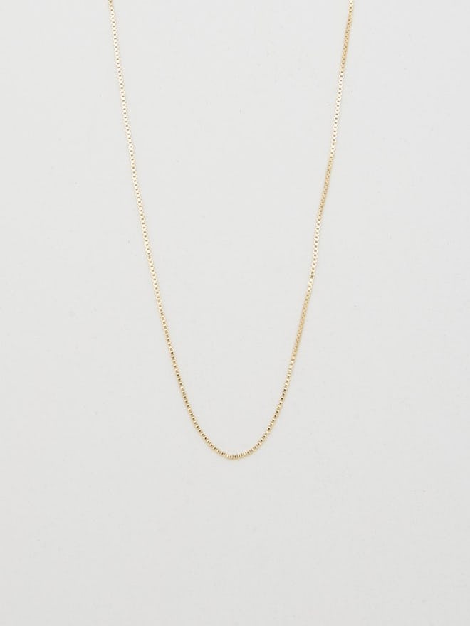 22" Thick Square Chain Necklace
