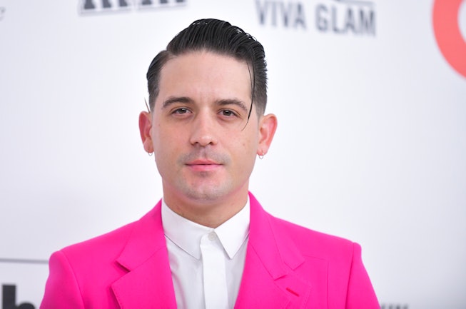 G-Eazy attends the 28th Annual Elton John AIDS Foundation Academy Awards Viewing Party Sponsored By ...