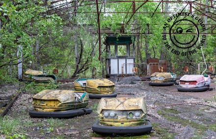 Robots made out of old car parts
