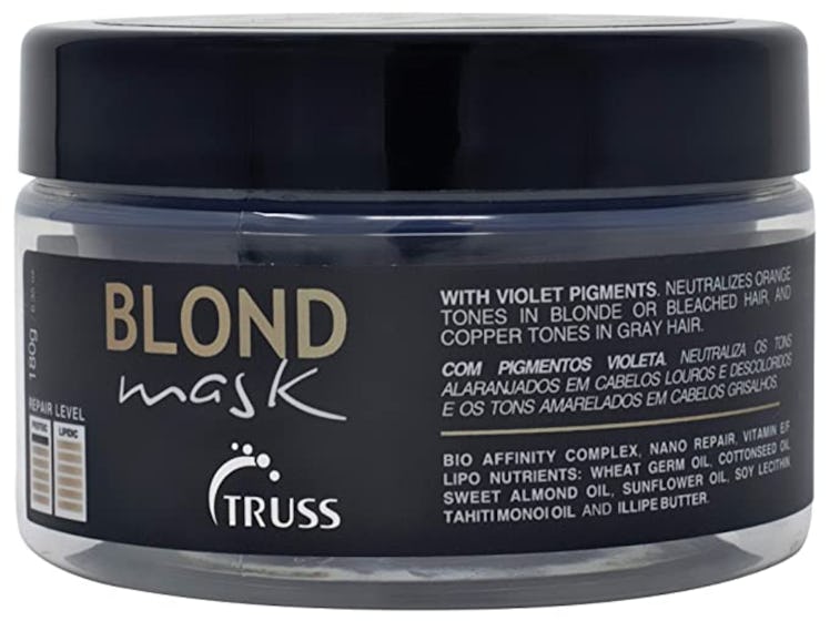 Truss Blond Mask For Blonde, Bleached, And Gray Hair
