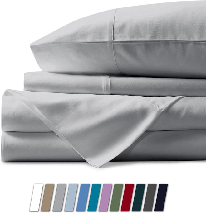 Mayfair Linen Hotel Collection 100% Egyptian Cotton Sateen Sheet Set